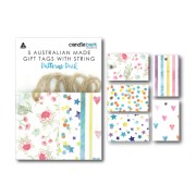 TP001 Watercolour Patterns Tag Pack